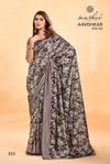 Aavishkar Vol 2 By Kashvi Black Vichitra Party Wear Sarees Online Wholesale
